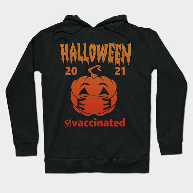 Halloween Vaccinated 2021 Hoodie by vender